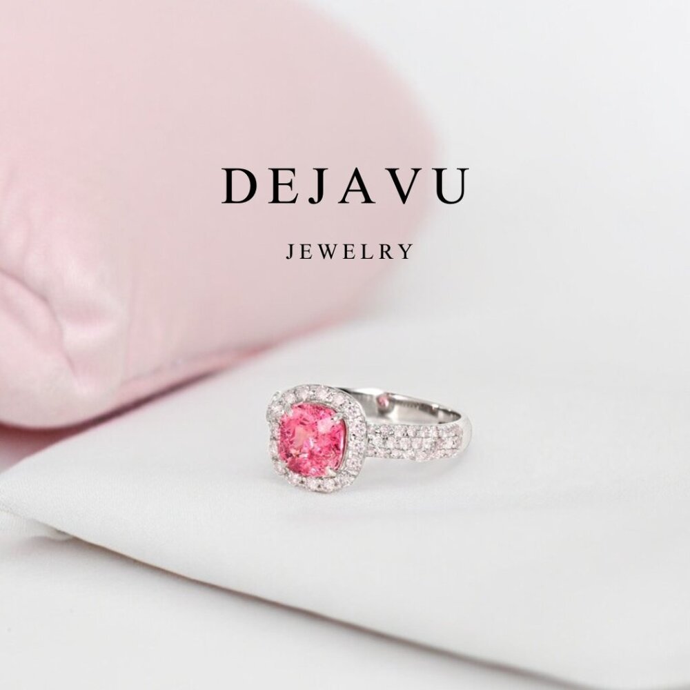 Pink Spinel Ring